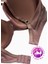 Eva - T shirt Bra Dolgusuz Maksimum Kavrama ve Kusursuz Form - Sabit Kalın Askı - Bronz Kahve - 2531 4