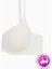 Eva - T Shirt Bra Dolgusuz Maksimum Kavrama ve Kusursuz Form - Sabit Kalın Askı - Beyaz - 2531 2