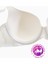 Eva - T Shirt Bra Dolgusuz Maksimum Kavrama ve Kusursuz Form - Sabit Kalın Askı - Beyaz - 2531 5