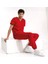 Kırmızı Jogger Scrubs Lüks Likralı Greys Takım 2