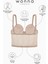 Noa Dantelli Büstiyer Sütyen Külot Takım - Push Up, Dolgulu - Fashion - 2509 - Pudra 5
