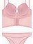 Lirio Büstiyer Mikro Sütyen Külot Takım - Push Up, Dolgulu - Fashion - 2573 - Pembe 3