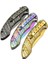 Kişiye Özel Metal Snake Çakı Titanyum HC021 Gri 21 cm 4