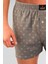 Erdem Gri Baskılı Desenli Penye Boxer 1400YPS 3