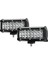 7 Inç LED Işık Çubuğu, 120W 12000LM LED Pod Işıkları Çalışma Işıkları, Spot Sel Kombo Işını Arazi Işık Pod'ları Sis Işıkları 2 Adet (Yurt Dışından) 1