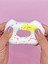 Fiyonklu Donut Taba Squishy Kedi Pati Sıkma 7 cm Pullu Pati Sukuşi - Sarı 5