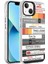 iPhone 14 Uyumlu Desenli F10T Silver Sert Kapak-Mottolar 1