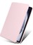 Galaxy Tab A9 Kılıf Uyumlu Zore Termik Kalem Bölmeli Dönebilen Standlı Kılıf-Pembe 2