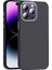 iPhone 14 Pro Max Kılıf Magsafe Şarj Özellikli Karbon Fiber Görünümlü F10T Gros Kapak - Siyah 1