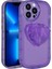 iPhone 13 Pro Max Uyumlu Kamera Korumalı Pop Soketli Renkli F10T Ofro Kapak-Pembe 2