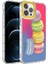 iPhone 14 Pro Max Kılıf Kamera Korumalı Renkli Desenli Sert Silikon F10T Korn KAPAK-NO12 1