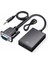 XCC7804 Ses Girişli VGA TO HDMI Dönüştürücü (45 CM AUX Kablo 15 CM VGA Kablo) 1