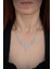 Balın Bayan Zirconia Taşlı Gümüş Su Yolu Set-Kolye, Bileklik,küpe,yüzük 4