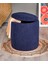Puf Iskandinav Tarz Kuzu Tüy Kumaş Sandıklı Large Çok Amaçlı Puf Koltuk Bench 41*42 1