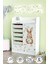 Pretty Rabit Design "melova" 5 Sepetli 2 Çekmeceli Çok Amaçlı Oyuncak Dolabı 1