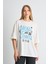Alexandergardı Dokulu Baskı Kadın T-Shirt 2