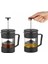 Siyah Cam French Press 350 ml 2