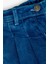 Pileli Kız Çocuk Çocuk Denim Etek 3