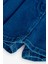 Pileli Kız Çocuk Çocuk Denim Etek 4