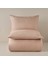 %100 Pamuk Saten Supreme Basic Super King Size Nevresim Seti Vizon (260X240 Cm) 4