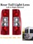 2 Adet Araba Arka Tampon Reflektör Arka Kuyruk Lambası Fren Lambası Ford Transit Için Mk7 2006 - 2014 Panelvan (Yurt Dışından) 2