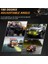 2 Adet 6 Inç LED Işık Çubuğu, 80W Sis Lambası Off Road Işıkları Kamyon Suv Atv Tekne Motosiklet Için Çalışma Işık Çubuğu, Sarı Işık (Yurt Dışından) 1