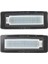 Mercedes-Benz Smart Fortwo W450 W451 W453 Için 2x Araba LED Plaka Plaka Işığı (Yurt Dışından) 1