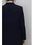 Fistan Store Kadın Lacivert Klasik Kesim Normal Kalıp Çift Düğmeli Büyük Beden Yazlık Blazer Ceket 5