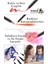24 Renk Sulu Boya Fırça Uçlu Kalem 1 Paket 24 Lü Watercolors Brush Pen Suluboya Keçe Uçlu Karıştırma Fırçası 4