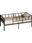 Zenit Metal Karyola Siyah 100x200 cm, Korkuluklu Karyola, Daybed 5