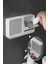 Çift Bölmeli Duvara Monte Sabunluk Organizer – Şık Güçlü Yapışkanlı 2 Bölmeli Banyo & Mutfak Beyaz 1
