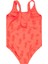 Pineapple Pop One Piece Kız Çocuk Mercan Mayo 2