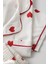 Kısa Kol Gömlek Yaka Kadın Pinterest Pijama Takımı - Yazlık Kadın Pijama- Geniş Beden Aralığı 5
