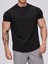 Erkek Spor Tişört Running Sports Gym Reglan Oval Kesim Penye T-Shirt Ovalt-Shirt 5