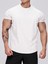 Erkek Spor Tişört Running Sports Gym Reglan Oval Kesim Penye T-Shirt Ovalt-Shirt 3