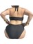 Yaz Yeni Büyük Boy Mayo Kadın Push-Up Mayo Tek Parça Bikini Mayo Plaj Mayo Boyutu: 2xl Göğüs 117CM (Yurt Dışından) 2