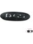 Renault Kangoo MK1 X76 KC0/1 Express 1997-2009 7700310092 İçin Siyah D65 Kapı Bandı Çıta Yazısı 3
