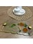 Portakal Narenciye & Elma Dilimli Dikdörtgen Epoksi Reçine Tepsi - Glitter Detaylı - 30 x 18 cm 1
