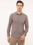 Erkek Bordo Slim Fit Uzun Kollu Gömlek 50210001-VR014 1