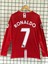 Cristiyano Ronaldo Uzun Kolu Futbol Forması Arkası Dolu 1