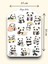 Panda Temalı Sticker - Etiket - Çıkartma Bullet Journal, Ajanda, Planner, Günlük Için Uygun Set 2