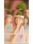 El Yapımı Çiçekli Kız Dekoratif Obje – Zarif Tasarım (12 x 5 Cm) 1
