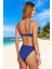 Tasarım Bikini Takımı Uv Korumalı Hızlı Kuruyan Klora Dayanıklı Özel Esnek Kumaş 3