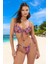 Tasarım Bikini Takımı Uv Korumalı Hızlı Kuruyan Klora Dayanıklı Özel Esnek Kumaş 1