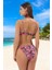 Tasarım Bikini Takımı Uv Korumalı Hızlı Kuruyan Klora Dayanıklı Özel Esnek Kumaş 3
