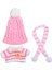 3x ve Ş Atkı Minyatür Giysiler 15-17CM (Yurt Dışından) 1