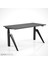 Regula Desk Dandy M - Elektrikli Yüksekliği Ayarlanabilir Çalışma Masası - Siyah Ayak Ahşap Mdf Tabla 180X80 5