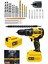 Alman 5800VL 10AH 13 mm Çelik Mandren 25+3 Darbeli Çift Akülü Vidalama Çelik Şanzuman Şarjlı Matkap 3