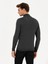Erkek Antrasit Melanj Slim Fit Yarım Balıkçı Basic Triko Kazak 50211256-VR081 5
