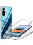 Xiaomi Redmi Note 10 Pro Uyumlu Kılıf Ön Arka 360 Koruma Arka Sert Mika Ön Silikon Şeffaf 1